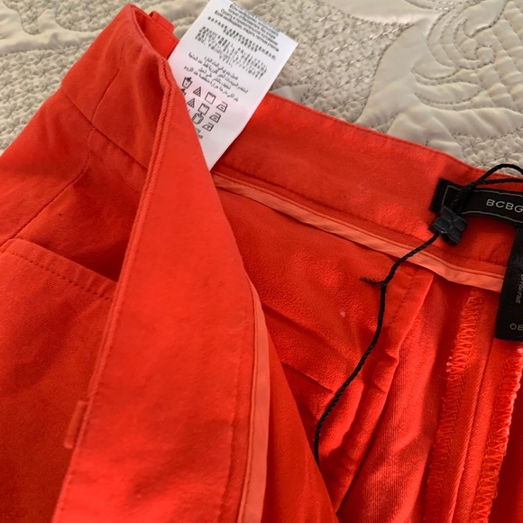 Bcbg Maxazria Size 08 Red Pant Never worn - Picture 4 of 7